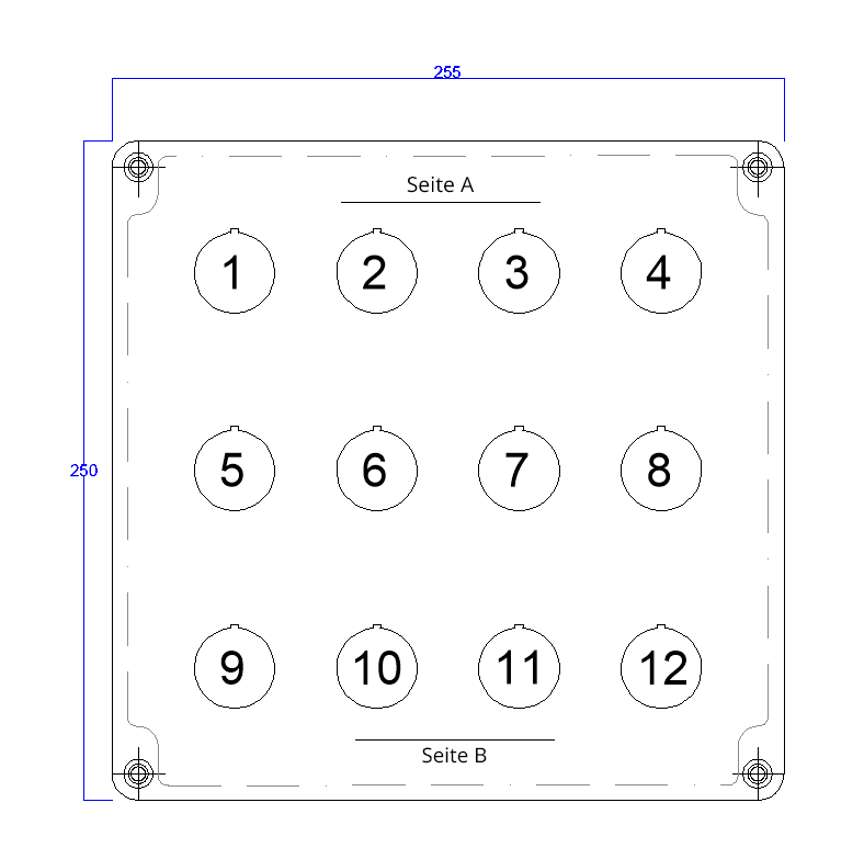 controlPanel.selection.btn.housing P11-12 3x4