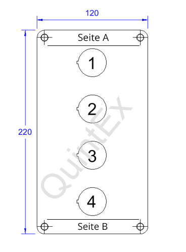controlPanel.selection.btn.housing P6-4 4x1